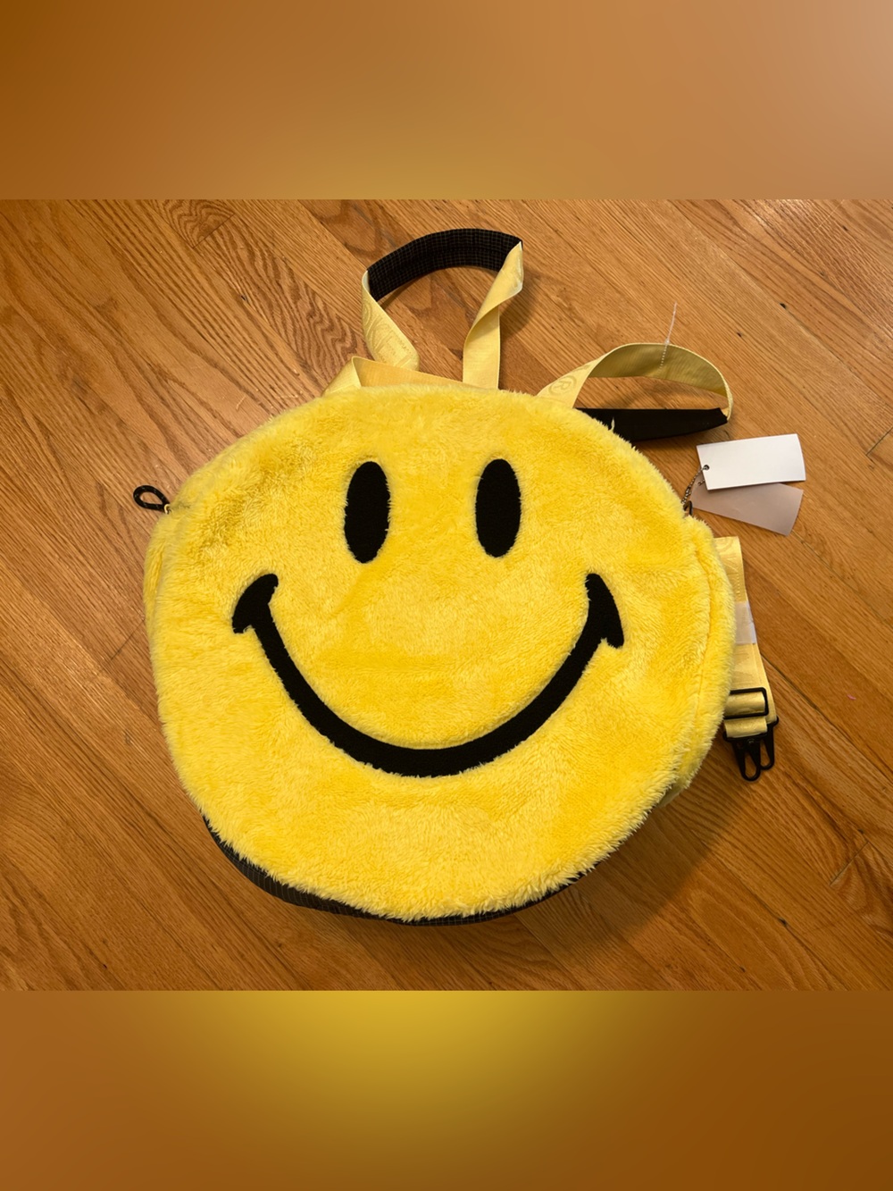 Large Taikan Market X Smiley Fleece Tote Bag